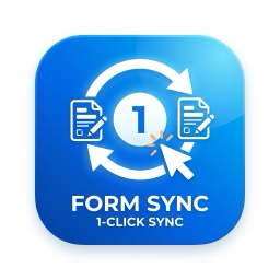 1 Click Form Sync for Elementor Forms, WPForms and Google Sheets icon
