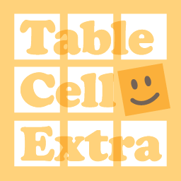 16Deza Table Cell Extras icon