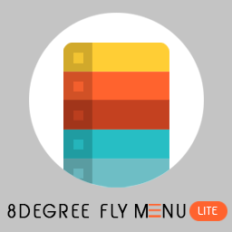 Free Responsive Off-Canvas Menu Plugin for WordPress – 8Degree Fly Menu Lite icon