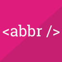 Abbreviation button for TinyMCE icon