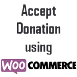 Accept Donations with custom amount icon