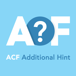 ACF Additional Hint icon