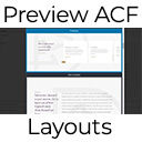ACF Flexible Content Layout Previews icon