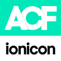 Add Ionicon Field for ACF icon