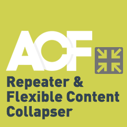 ACF Repeater & Flexible Content Collapser icon