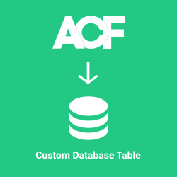 ACF to Custom Database Tables icon