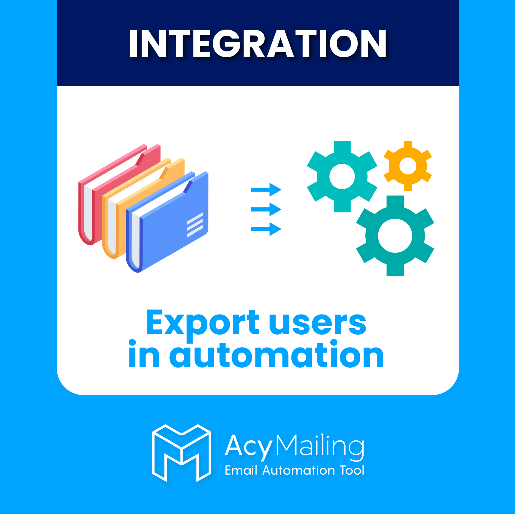 AcyMailing – Export users in automations icon