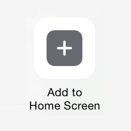 Add to Home Screen & Progressive Web App icon