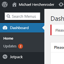 Admin Menu Search icon