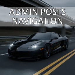 Admin Posts Navigation icon