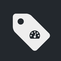 Admin Tag UI icon