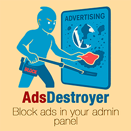 AdsDestroyer – disable admin ad & adblocker icon