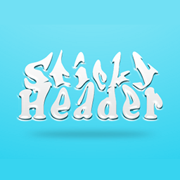 Advanced Sticky Header icon