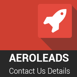 AeroLeads Contact Us Details icon