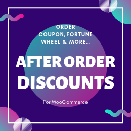 After order discounts for woocommerce icon