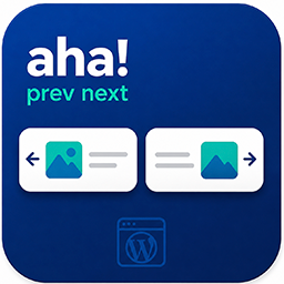 Aha Prev Next – Post Navigation & Post Link Arrows icon