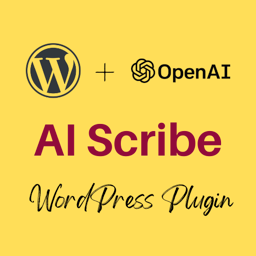 AI Scribe – Content Writer, OpenAI GPT icon