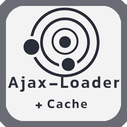 Ajax loader + Cache icon