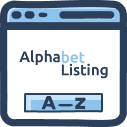 AlphaListing icon