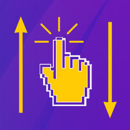 Anchor smooth scroll icon
