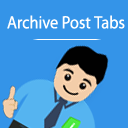 Archive Post Tabs icon