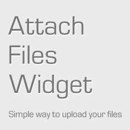 Attach Files Widget icon