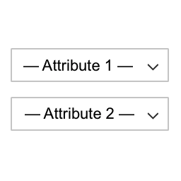 Attribute Dropdowns icon