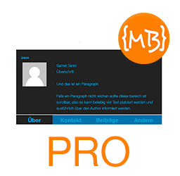 Melabu WP Author Box Pro icon