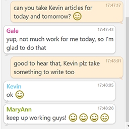 Author Chat icon
