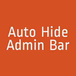 Auto Hide Admin Bar icon