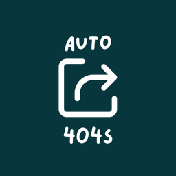 Auto Redirect 404 to Custom URL icon