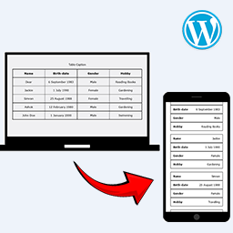 Auto Responsive Table icon