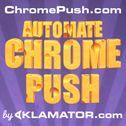 Automate Chrome Push Notifications icon