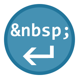 Automatic NBSP icon