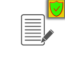 Automatic pages for Privacy Policy, Terms, About, Contact us icon