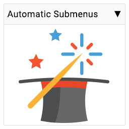 Automatic Submenu for Categories & Pages icon