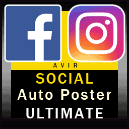 AVIR Social Auto Poster Ultimate icon