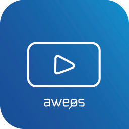 AWEOS YouTube load per click icon