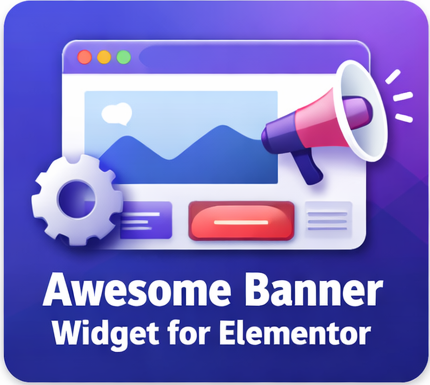 Awesome Banner Widget for Elementor icon