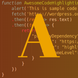 Awesome Code Highlighting icon