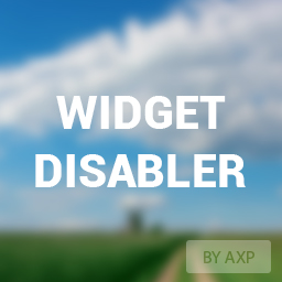 AXP Widget Disabler icon