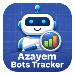 Azayem Bots Tracker – Bot Visits Logger icon