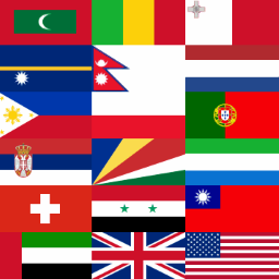 azurecurve Flags icon