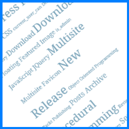 azurecurve Tag Cloud icon