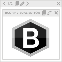 BCorp Visual Editor icon