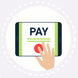 Bitcoin Cash ETH PayPal Credit Cards Paywall icon