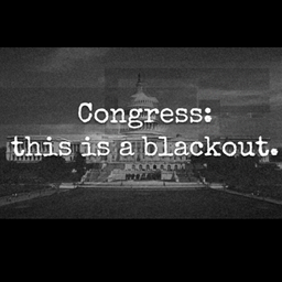 Blackout Congress icon