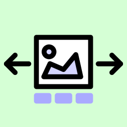 Block Gallery to Carousel Lightbox icon