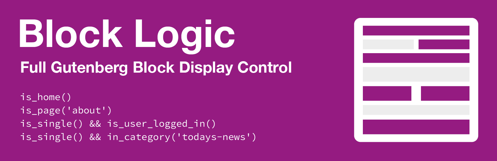 Plugin Banner