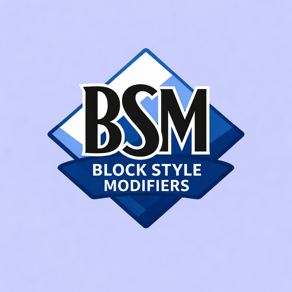 Block Style Modifiers icon